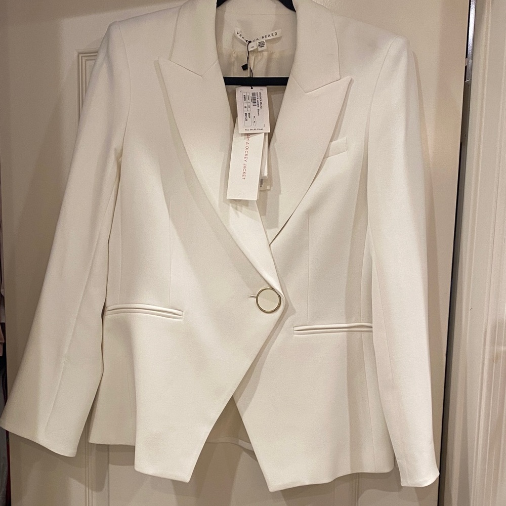 Veronica Beard Charlize dickie jacket off white NWT - Picture 7 of 13